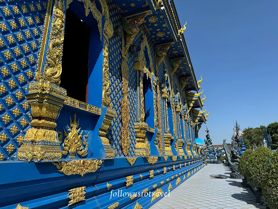 清萊藍廟參觀亮點