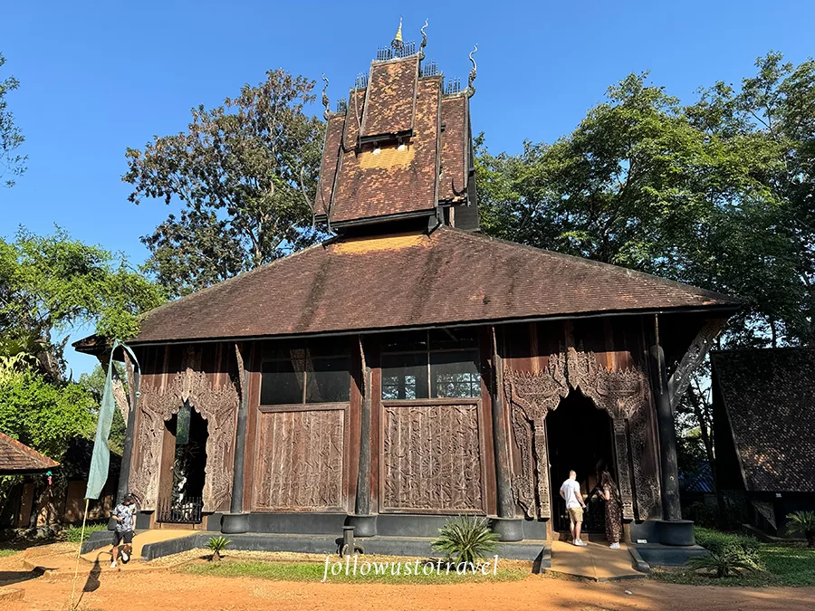 【清萊景點】黑屋博物館 清萊黑廟藝術之旅&黑色冰淇淋 12 黑屋博物館