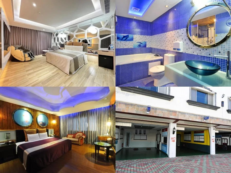 紫晶彩繪汽車旅館