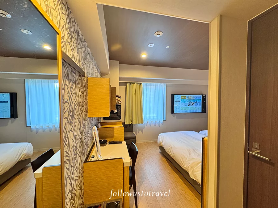 【2025名古屋住宿】名古屋伏見大和Roynet飯店心得分享,有大浴場、近地鐵站、機場巴士站! 18 名古屋伏見大和Roynet飯店標準雙床房