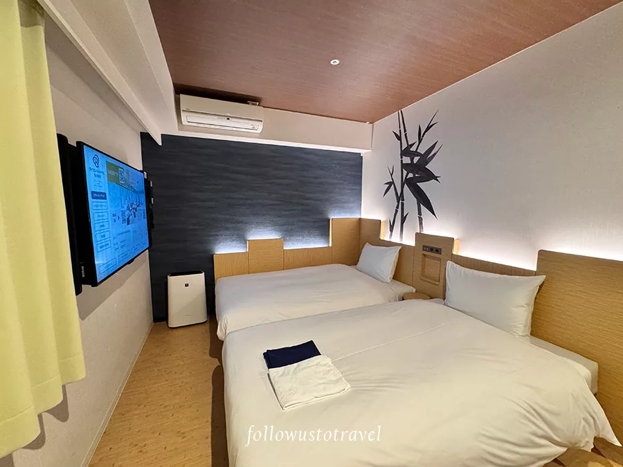 名古屋伏見大和Roynet飯店雙床房