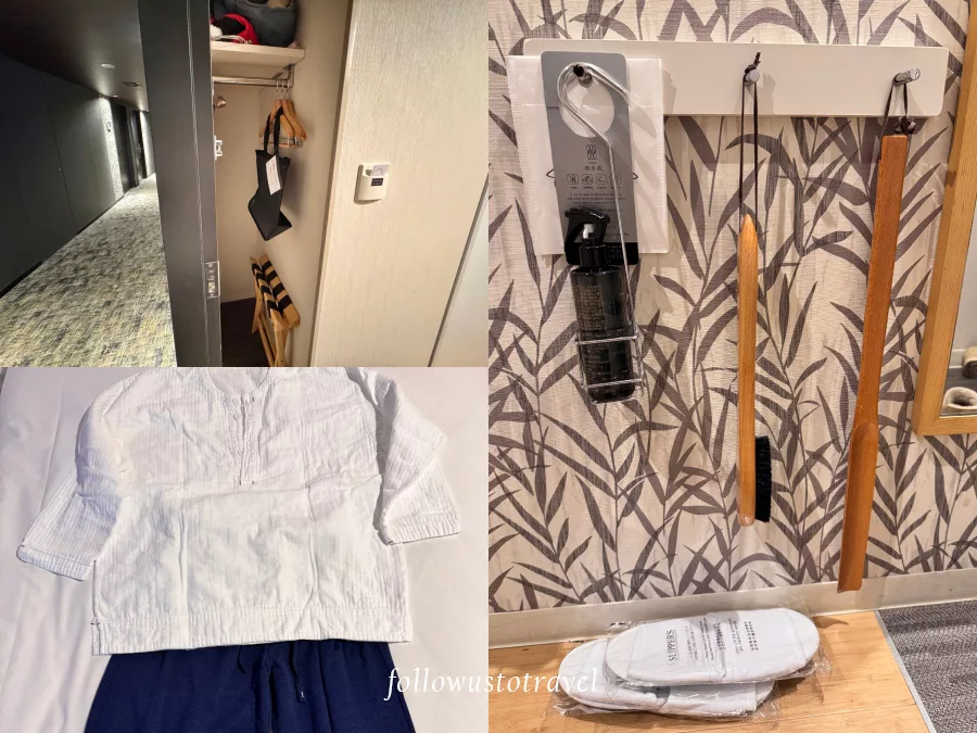 名古屋伏見大和Roynet飯店開放式衣櫃