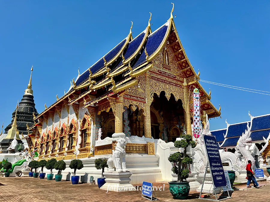清邁藍廟 Wat Ban Den