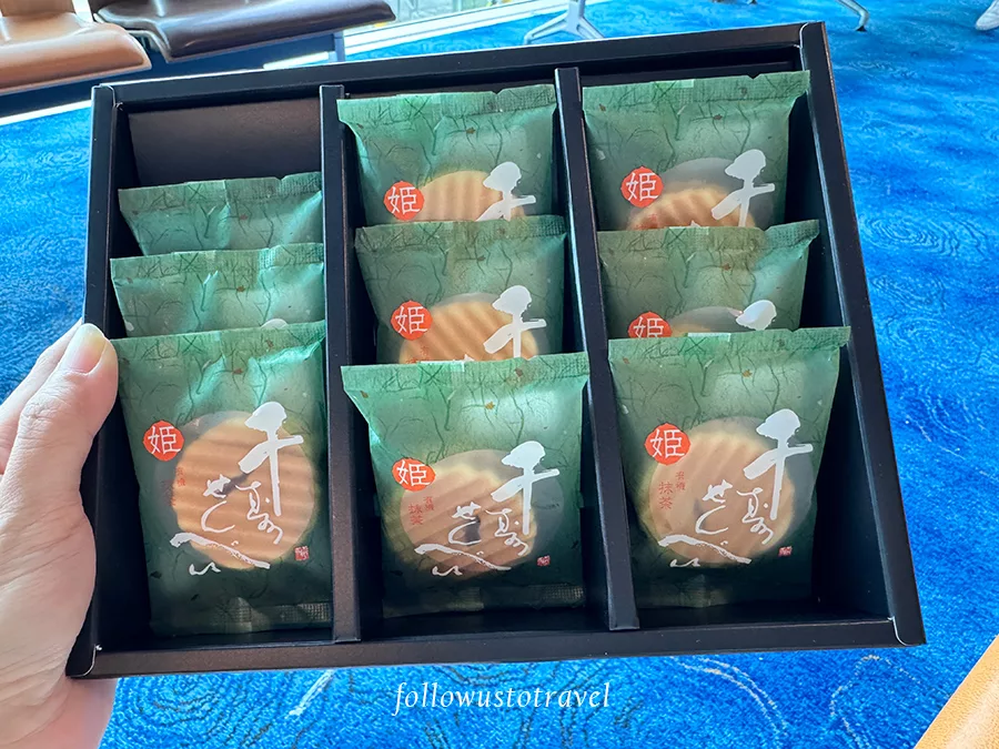 鼓月姬千壽抹茶夾心餅乾
