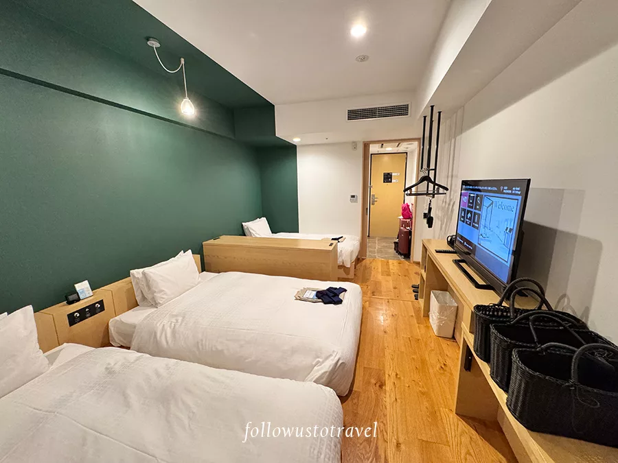 the square hotel KANAZAWA 豪華雙床房