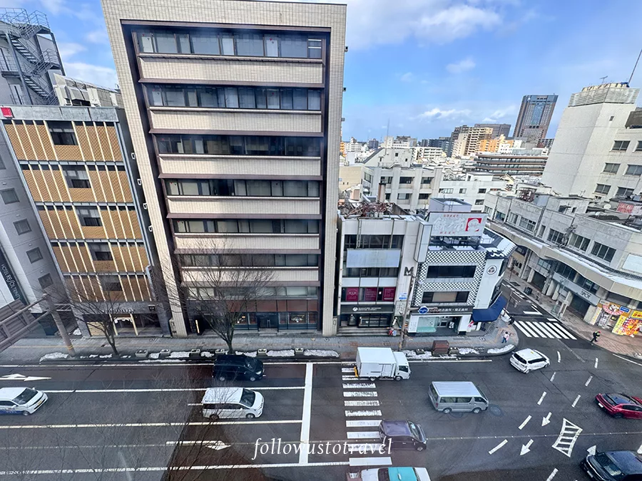 the square hotel KANAZAWA 窗外街景