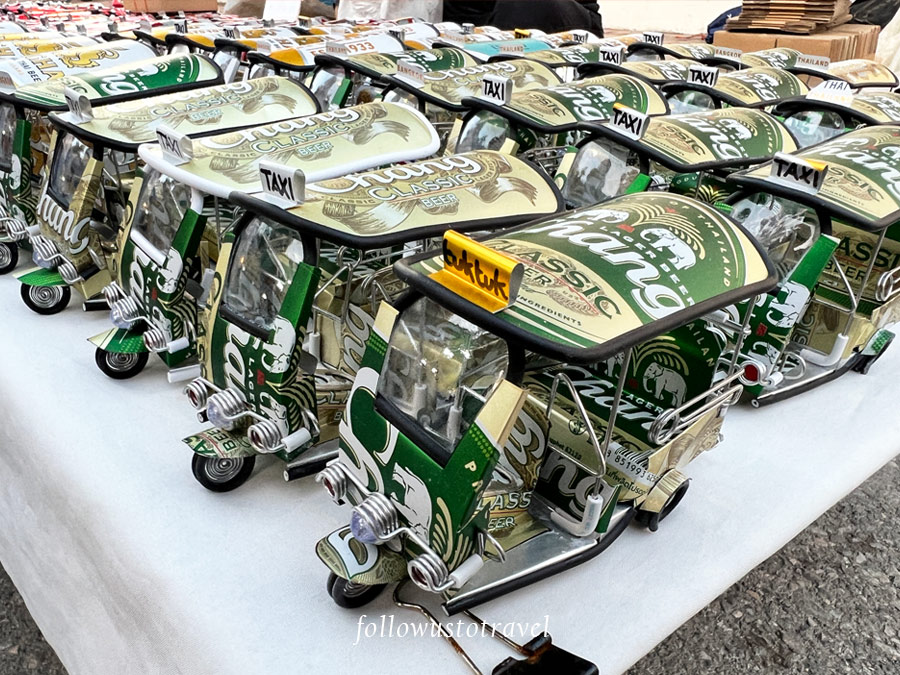 泰國嘟嘟車模型