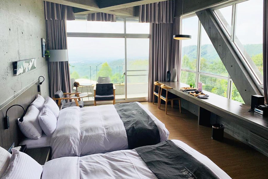 【2025雲林住宿推薦】精選10間雲林飯店,高評價CP值首選! 16 華山觀止房間