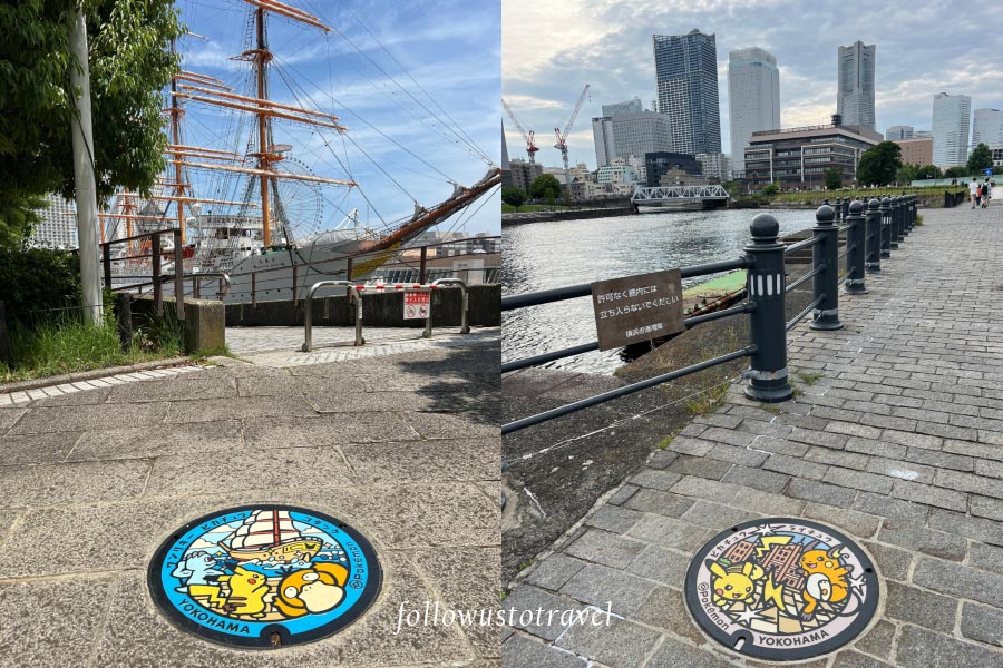 橫濱日本人孔蓋