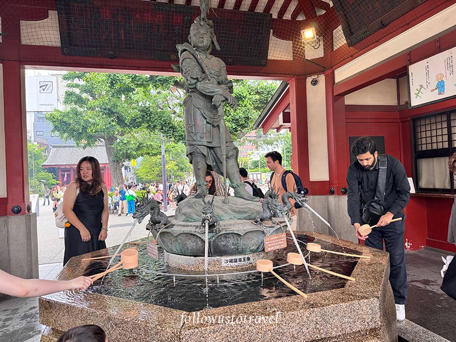 淺草寺參拜前