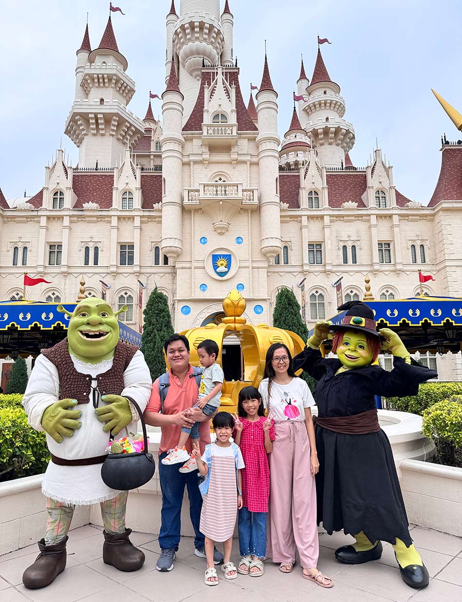 史瑞克及費歐娜公主