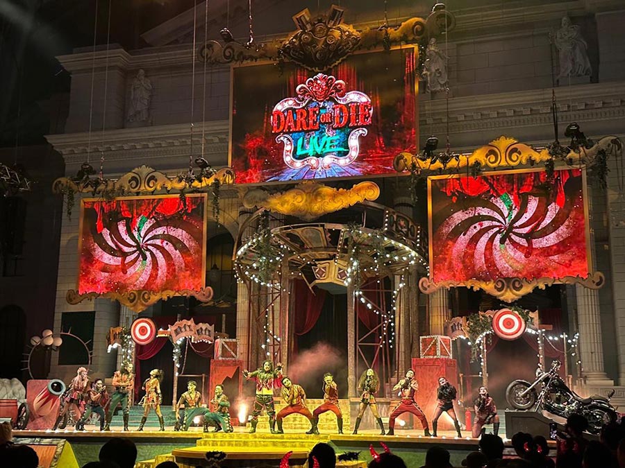 萬聖節驚魂夜表演