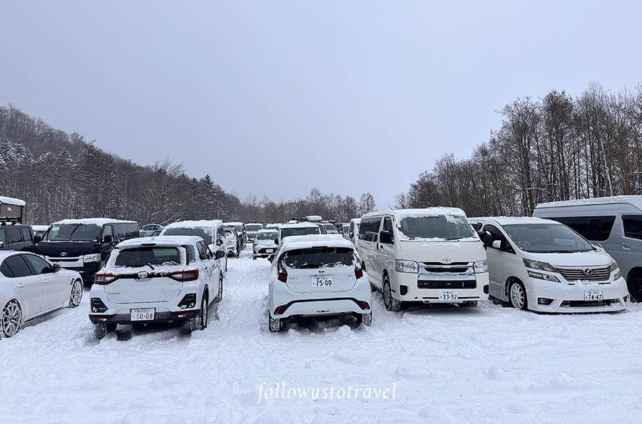 富良野滑雪場停車場
