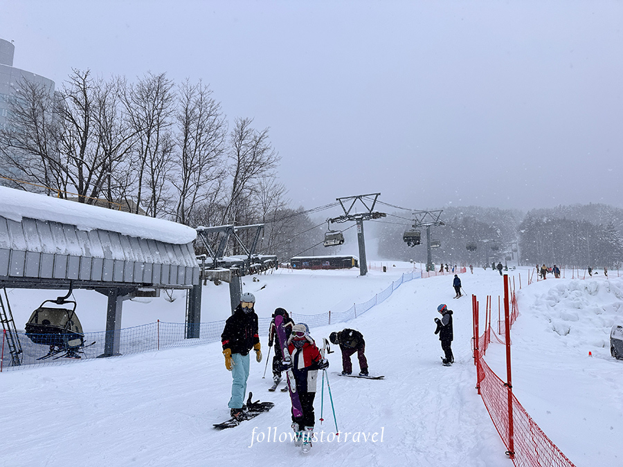 富良野滑雪場粉雪