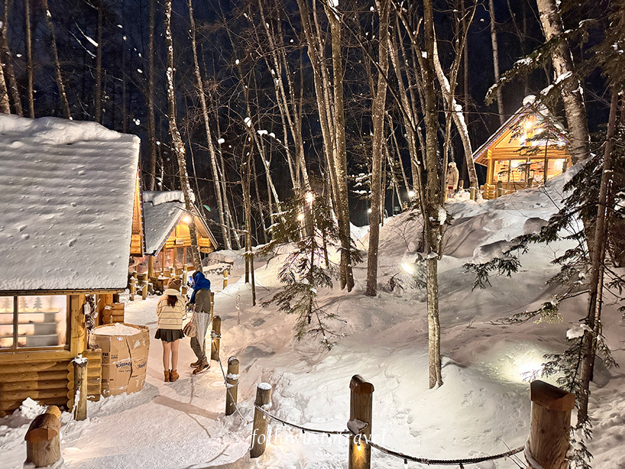 森林精靈露台冬天