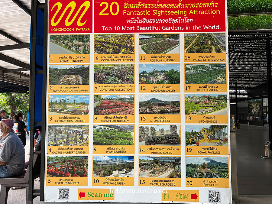 芭達雅東芭樂園地圖