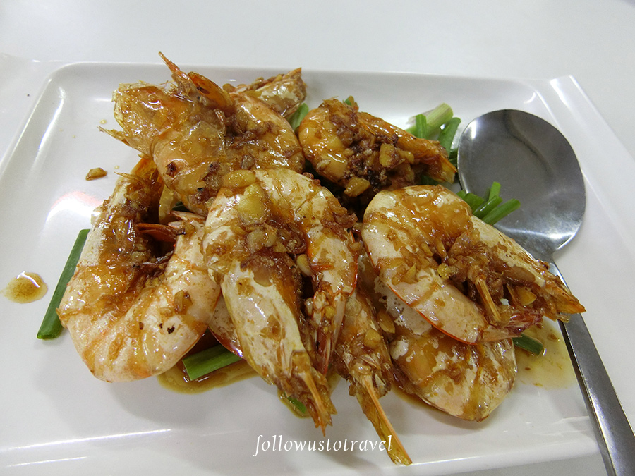 豆豉油明蝦