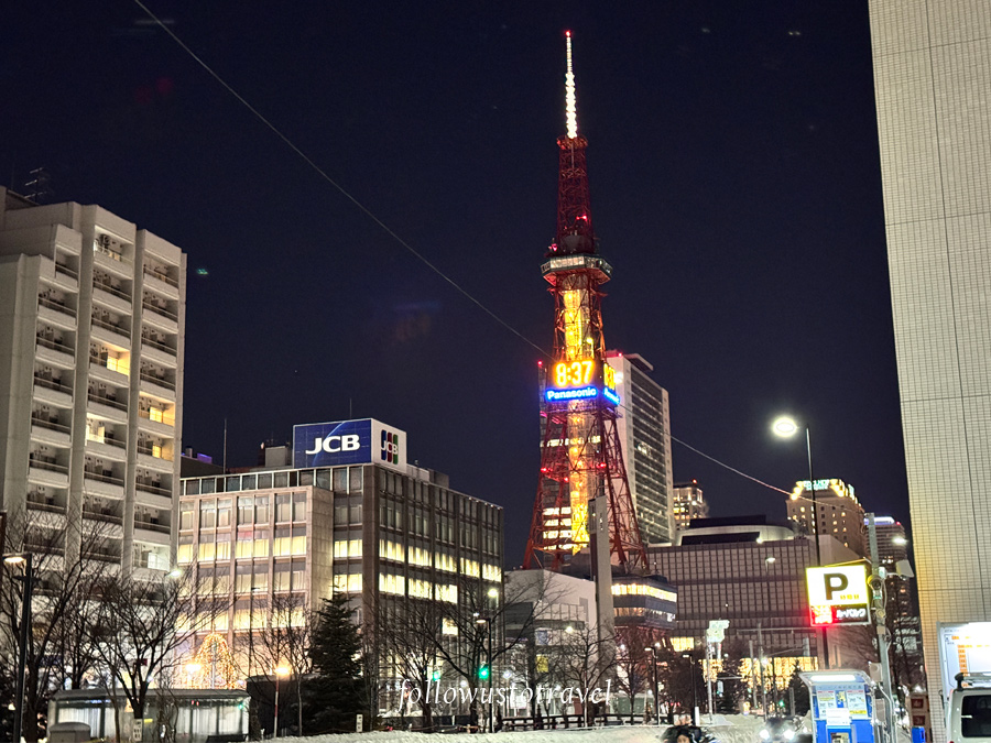 札幌電視塔夜景
